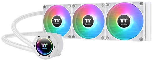 

Система охлаждения жидкостная Thermaltake TH360 V2 ARGB white CL-W365-PL12SW-A LGA2066/2011/1700/1200/115x/AM5/AM4/AM3+/AM3/AM2+/AM2 (3*120mm fan, 500, TH360 V2 ARGB white
