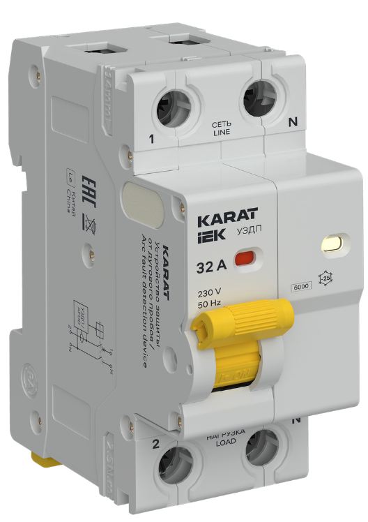 Устройство защиты от дугового пробоя IEK KA-DP10-1-032