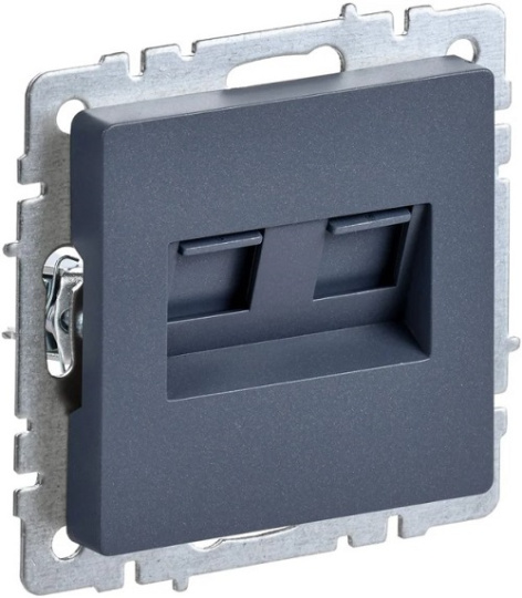 фото Розетка компьютерная двойная IEK BR-K20-2-K35 в Уфе