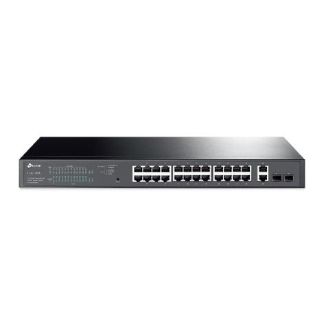Изображение товара Коммутатор TP-LINK TL-SG1428PE управляемый L2 с PoE 26 портов