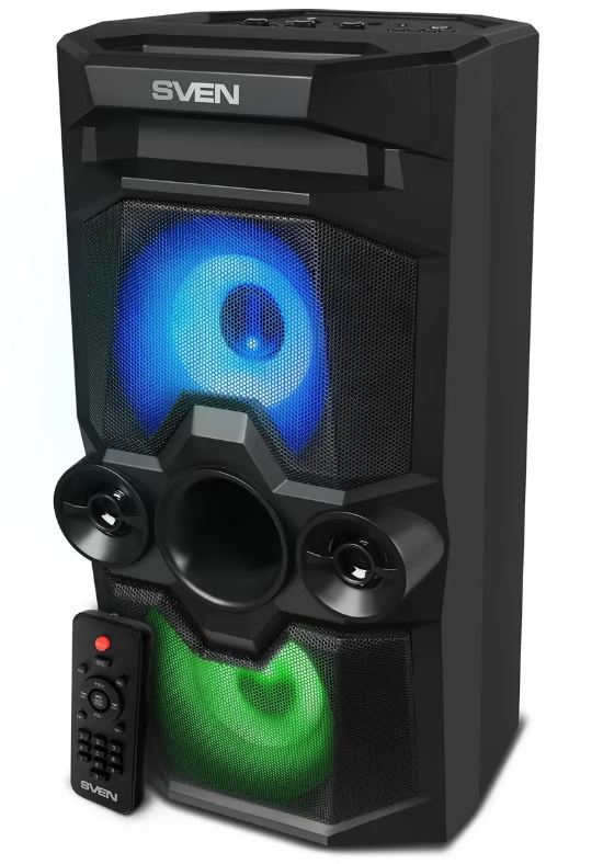 

Портативная акустика Sven PS-655 SV-020163 черный 50W 1.0 BT/3.5Jack 4400mAh, PS-655