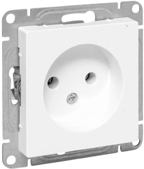 Изображение товара Розетка без заземления EKF UP1-SOW-100