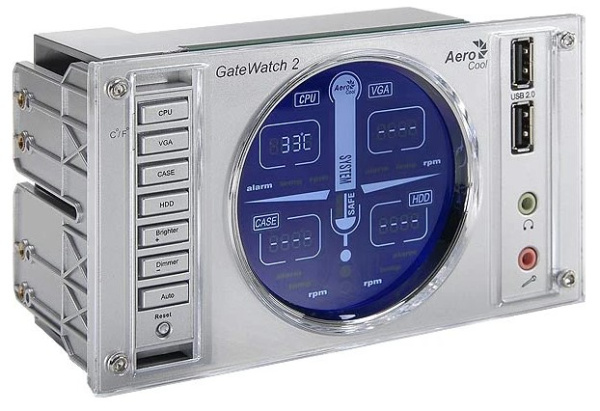 Изображение товара Контроллер AeroCool GateWatch II для вентиляторов