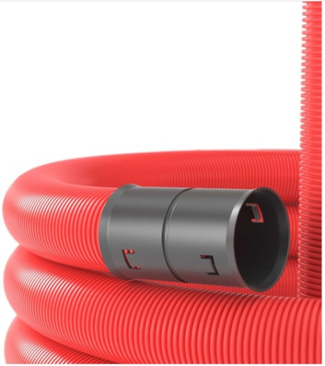 Изображение товара гибкие гофрированные трубы DKC 121940100 диаметр 40 мм длина 100 м