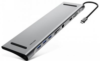фото Док-станция  Vention USB Type C 10 в 1 (CMCHB) (УЦЕНЕННЫЙ) в Санкт-Петербургe