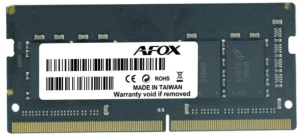 Изображение товара Модуль памяти SODIMM DDR4 16GB 3200 МГц Afox AFSD416PS1P