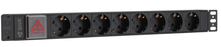 

Блок розеток SNR SNR-PDU-8S-C14-0-10L1 серии SNR-PDU базовый на 8xSchuko, без шнура питания с вилкой C14, 10A, SNR-PDU-8S-C14-0-10L1