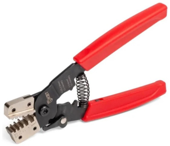 Изображение товара Пресс-клещи КВТ 80754 МАСТЕР для обжима втулочных наконечников 0.25-6 мм²