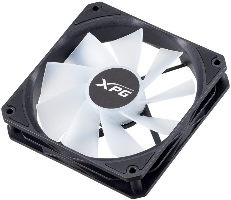 

Вентилятор для корпуса ADATA XPG VENTO R 120 ARGB PWM 120x120mm, 300-1600rpm, 65CFM, 32dBa, ARGB, 4-pin PWM, black, VENTO R 120 ARGB PWM