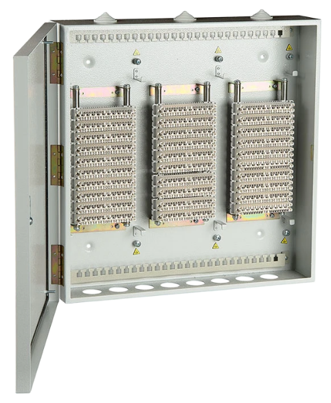 

Кросс-бокс ССД 120908-00105 шкаф ШРН-В/300-Р 300 пар, плинты ПВТ-10Р-5е, 120908-00105