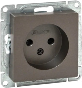 фото Розетка без заземления  EKF UP1-SOM-101