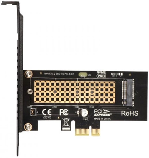 

Контроллер ORIENT C302E NGFF(M.2) PCI-E M key - PCI-E 3.0 x1, C302E