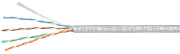 фото Кабель витая пара U/UTP 5e кат. 4 пары  Cabeus UTP-4P-Cat.5e-SOLID-LSZH-GY-25