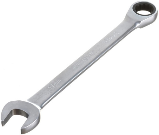 Изображение товара Комбинированный трещоточный ключ Gigant GRW17 200 мм 17 мм
