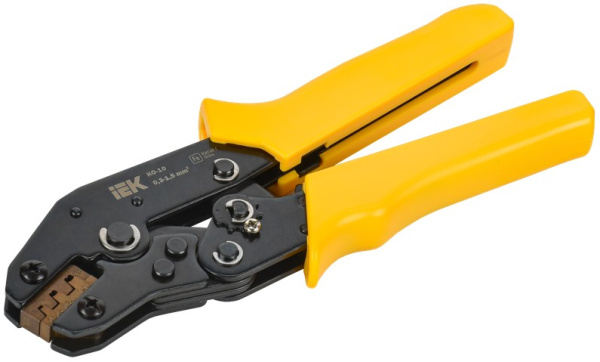 Изображение товара Клещи обжимные IEK ARMA2L 3 для неизолированных наконечников НК