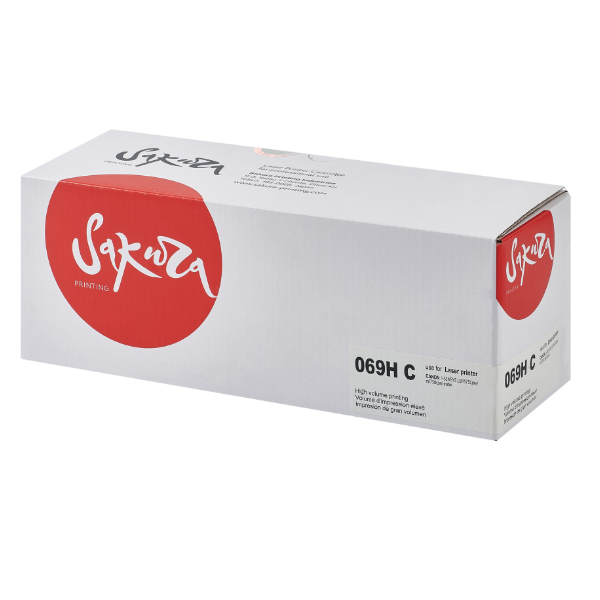 

Картридж Sakura 069HC ECO (5097C002) SA069HC-ECO для Сanon I-Sensys LBP673Cdw/MF750C, голубой, 5500к., 069HC ECO (5097C002)