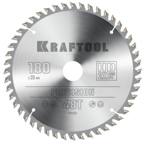 Изображение товара Диск пильный Kraftool Precission для точной резки различных материалов