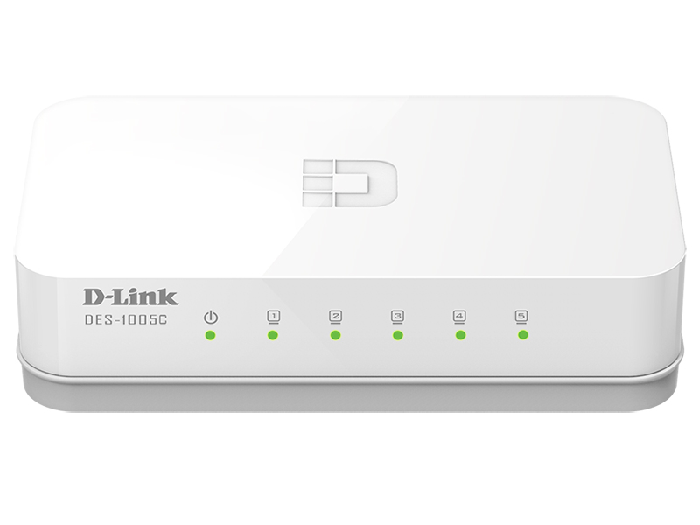 

Коммутатор неуправляемый D-link DES-1005C/B1A 5-port UTP 10/100Mbps Auto-sensing, Stand-alone, Unmanaged, DES-1005C/B1A