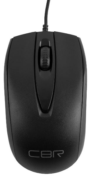 

Мышь CBR CM 124 Black USB, офисн., оптич., 1000dpi, 3 кн., 1,5 м, CM 124