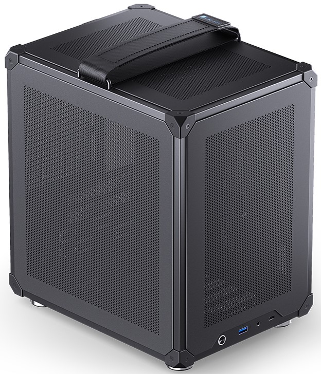 

Корпус mITX JONSBO C6-ITX Black черный, без БП, USB3.0, USB Type-C, audio, C6-ITX Black