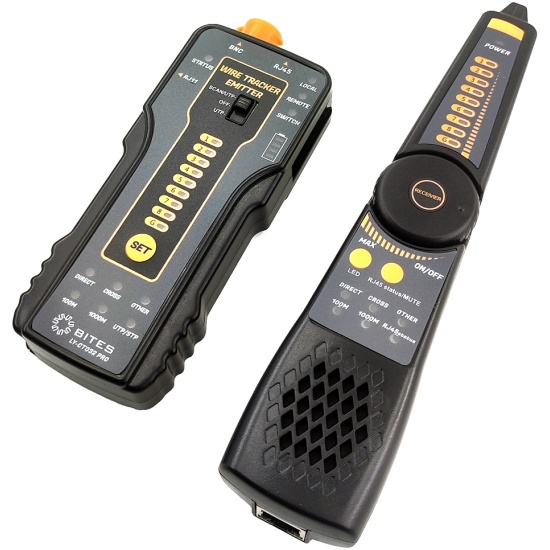

Тестер 5bites LY-CT032 PRO трассоискатель кабеля EXPRESS UTP/STP/BNC/TEL/POE, LY-CT032 PRO