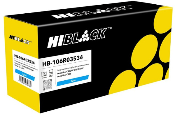 Изображение товара Тонер-картридж Hi-Black 4100603185 совместим для Xerox VersaLink C400/C405
