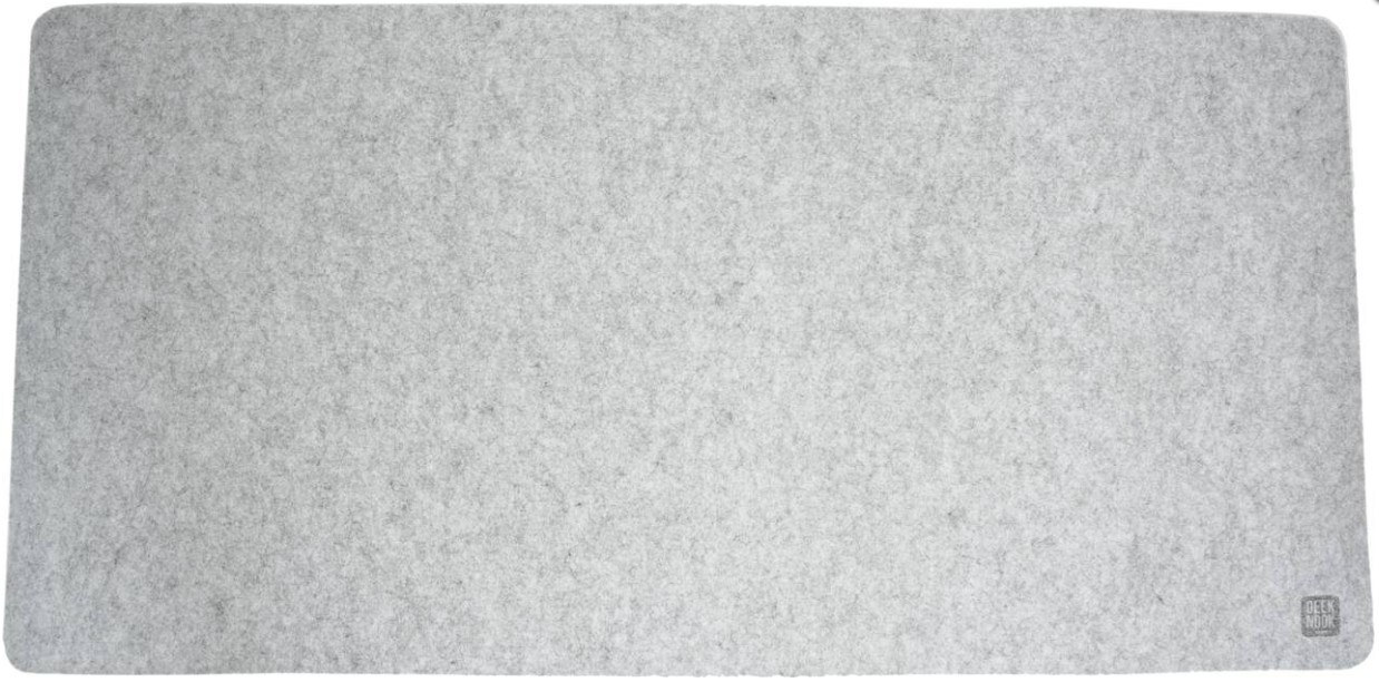 Коврик для мыши GEEK NOOK 20240408 80*40CM Light Gray Felt (1000830037)