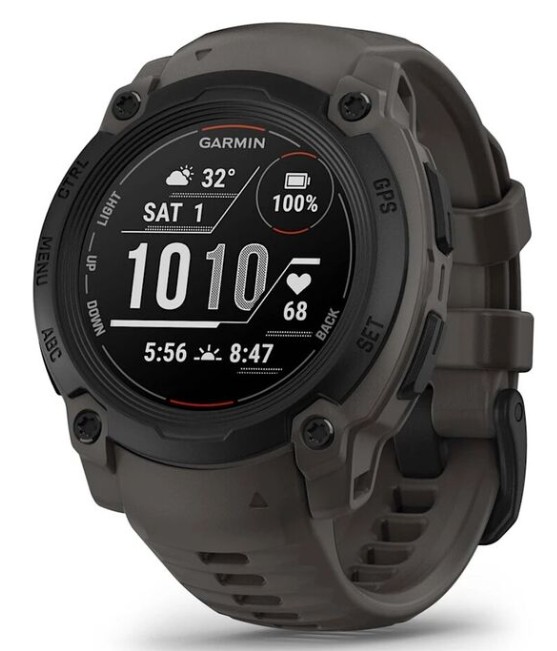 

Часы Garmin Instinct E 010-02932-00 черный, темно-коричневый ремешок 40мм, Instinct E