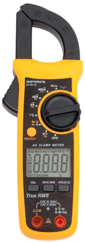 

Токоизмерительные клещи Inforce 01-05-12, 01-05-12