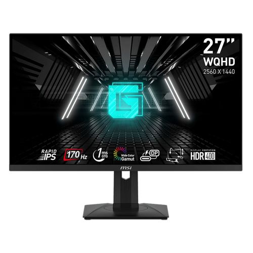

Монитор 27" MSI G274QPF E2 2560x1440, 1мс, 1000:1, 100M:1, 178°/178°, IPS, 16:9, 180Hz, 2*HDMI 2.0b, DP 1.4a, USB-C, Tilt, Swivel, Height, Pivot, VESA, G274QPF E2