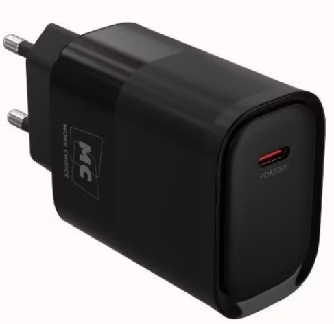 Изображение товара Зарядное устройство More Choice NC67a с USB-C и Power Delivery 20 Вт