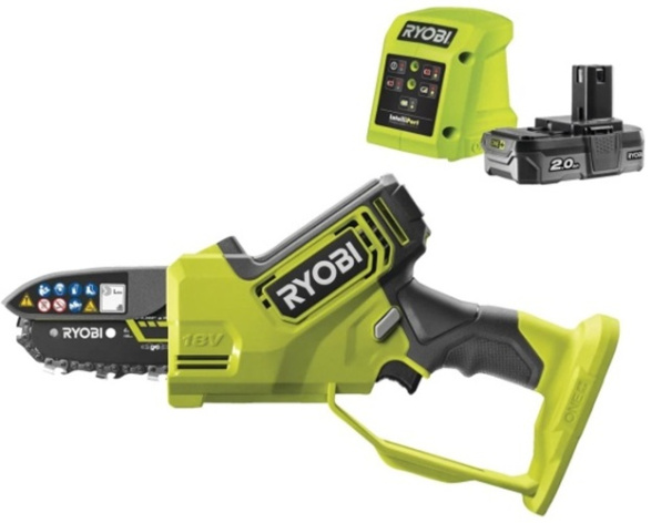 Изображение товара Цепная пила Ryobi RY18PSX10A-120 с аккумулятором 18 В