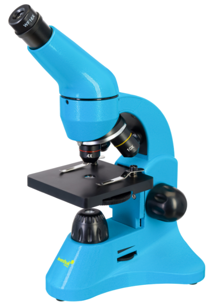 Изображение товара Микроскоп Levenhuk Rainbow 50L PLUS для школьников, биологический световой с увеличением 1280 крат