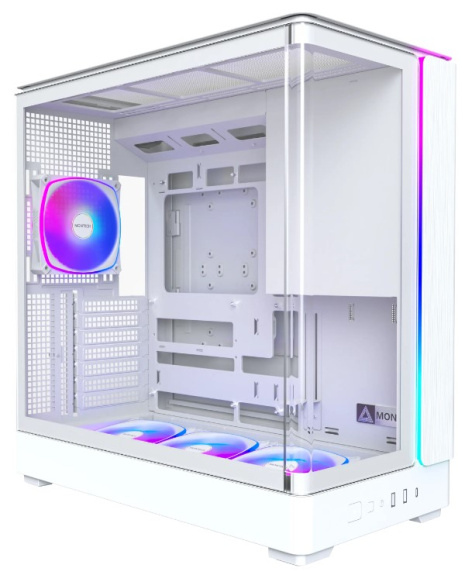 Изображение товара Корпус Montech KING 45 PRO White для ATX с прозрачной боковой панелью