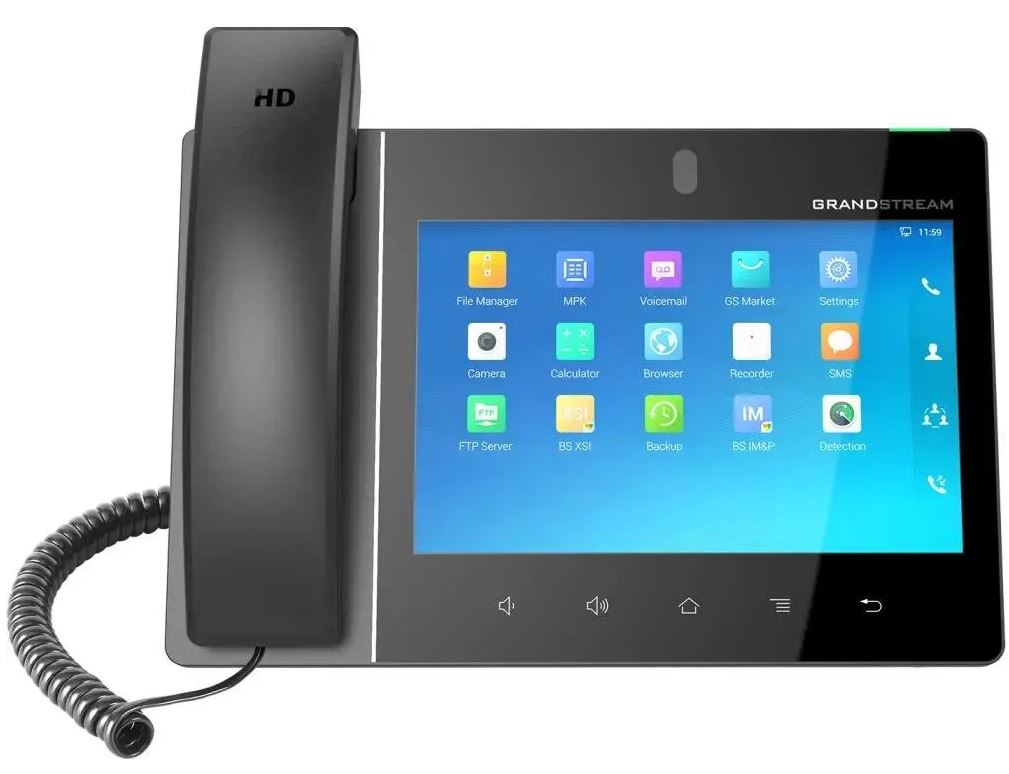 

Телефон VoiceIP Grandstream GXV-3380 SIP, 16 линий, Ethernet 10/100/1000, 8” (1280×800) сенсорный экран, Wi-Fi, Android 7.0, PoE/PoE+, GXV-3380