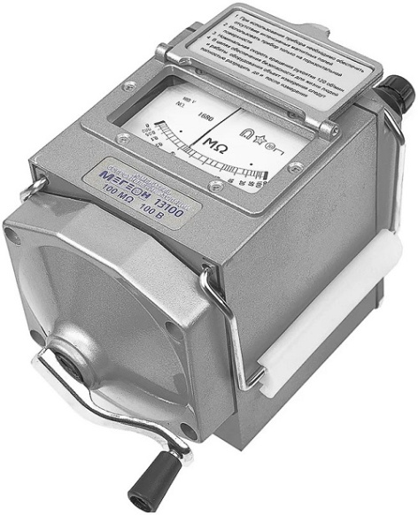 Изображение товара Мегеомметр МЕГЕОН 13100 для измерения сопротивления изоляции