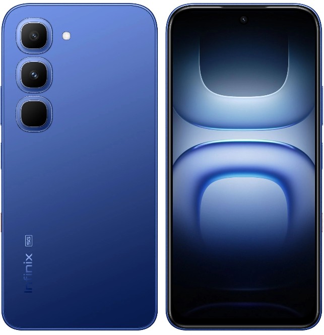 Смартфон Infinix X6896 Hot 70 Pro 5G 8/128GB 10095534 синий моноблок 3G 4G 2Sim 6.76" 1080x2344 Android 16 50Mpix 802.11 a/b/g/n/ac NFC GPS Protect FM