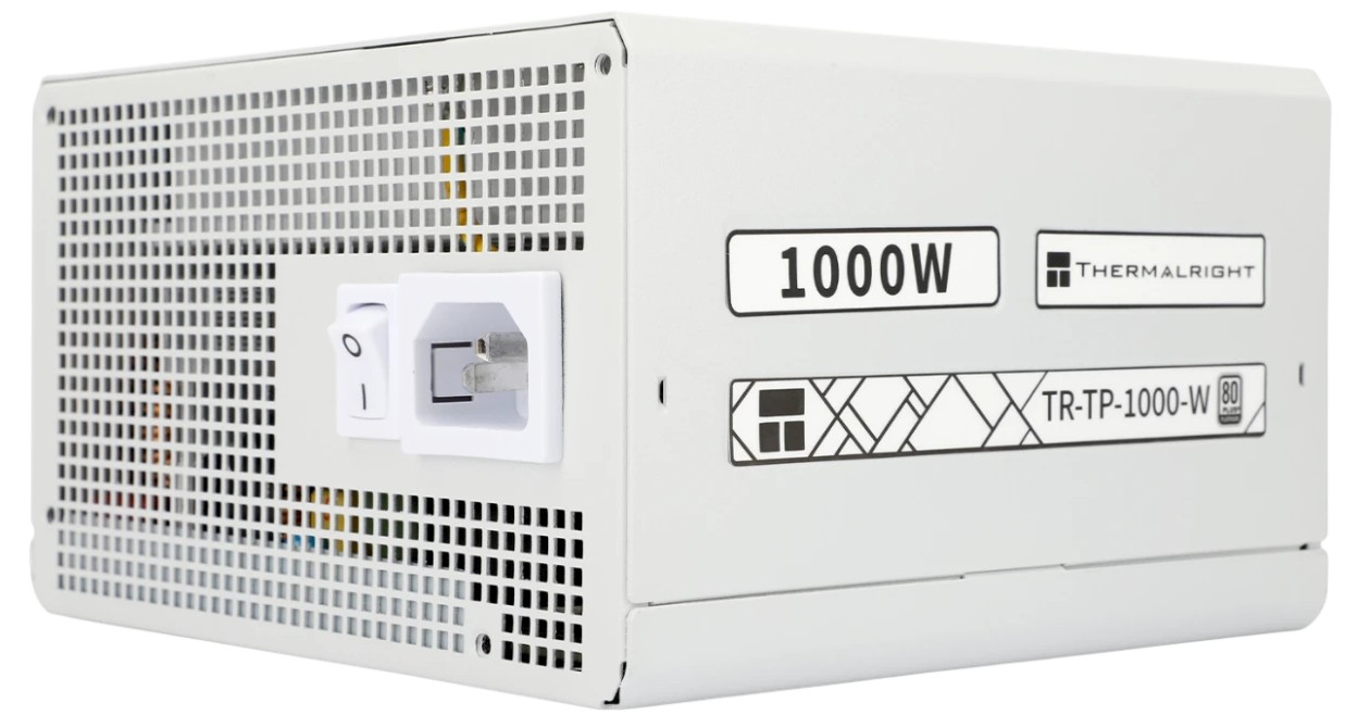

Блок питания ATX Thermalright TR-TP 1000-W 1000W, 80+ Platinum, 12VHPWR, full modular, TR-TP 1000-W