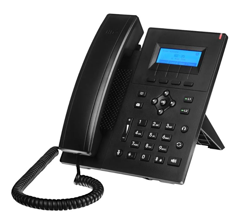 

Телефон VoiceIP QTECH QIPP-100 2 линии SIP, 31 клавиша, ЖК дисплей 132*64 с подсветкой, телефонная книга 1000 контактов, 2 порта Ethernet RJ-45 LAN/PC, QIPP-100