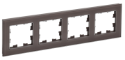 фото Рамка четверная IEK BR-M42-G-K45
