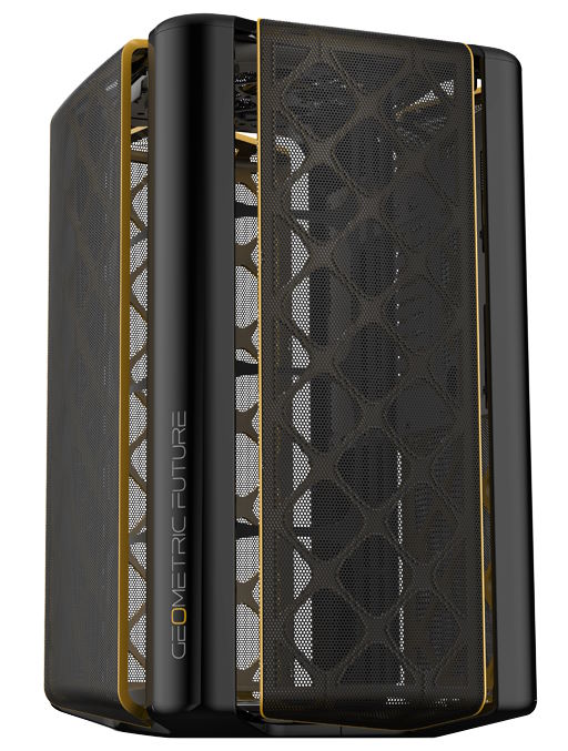 

Корпус mATX Geometric Future Model 2 The Ark 1AM2AKBK00100 без БП, 3*USB 3.0, USB 3.2, Model 2 The Ark