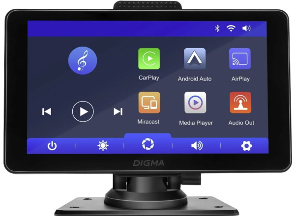 Изображение товара Автомобильный монитор Digma Smart Play 600 7-дюймовый на приборную панель