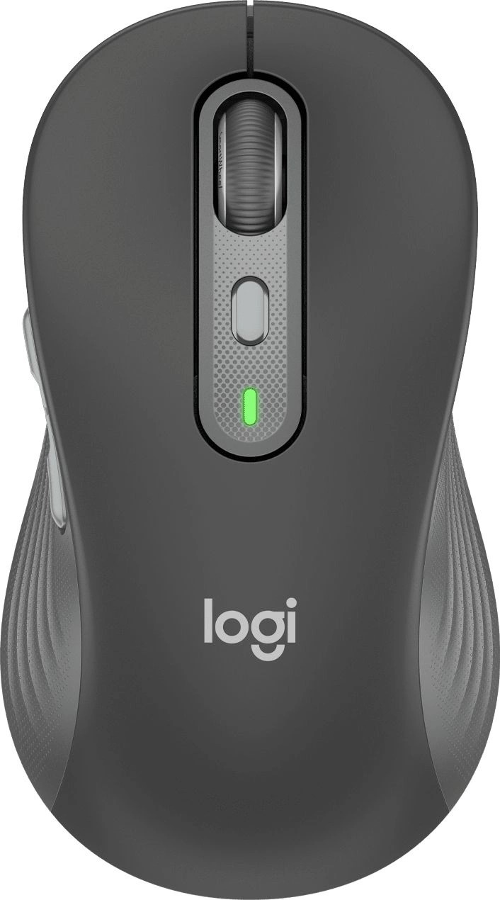

Мышь Wireless Logitech M750 L Large 910-006266 графитовая оптическая (4000dpi) BT/Radio USB (5but), M750 L Large