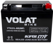 фото Батарея  VOLAT YTX21L-BS(MF)Volat