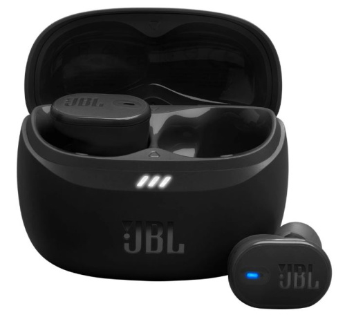 Изображение товара Беспроводные внутриканальные наушники JBL JBLTBUDS2BLK с Bluetooth 5.3 и микрофоном