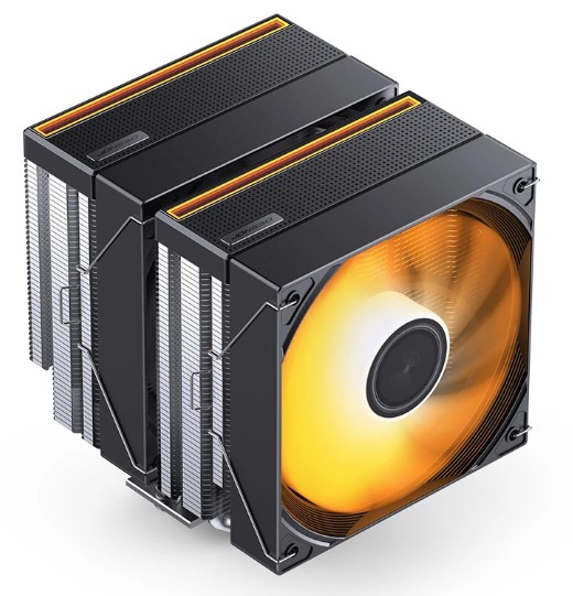 

Кулер JONSBO CB80 LGA1851/1700/1200/115X/AM5/AM4 (260W, 2*120mm, 800-1800rpm, 80.41CFM, 36dBa), CB80