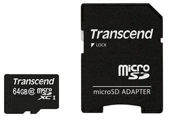фото Карта памяти MicroSDXC 64GB Transcend TS64GUSDXC10 в Уфе