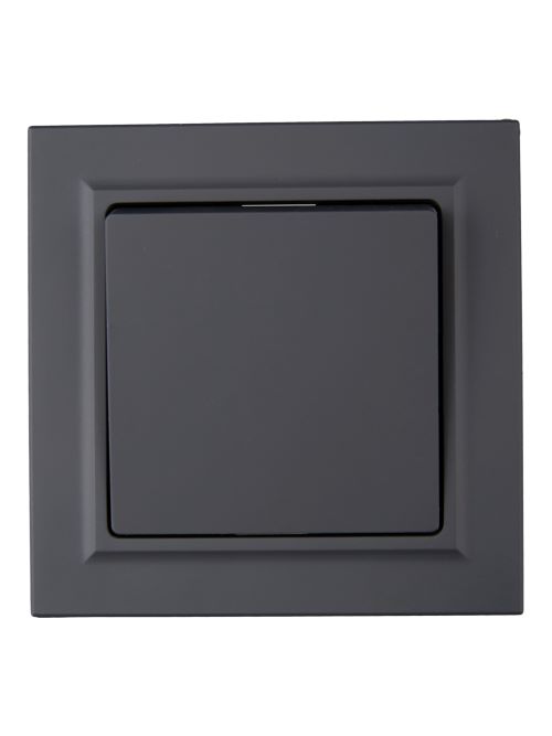 

Выключатель одноклавишный в сборе IEK BR-V10-0-10-K53-F BRITE 10А ВСР10-1-0-БрГ Графит, BR-V10-0-10-K53-F