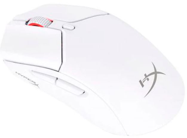 

Мышь Wireless HyperX Haste 2 6N0A9AA белая оптическая (26000dpi) BT/Radio USB (5but), Haste 2