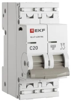Изображение товара Автоматический выключатель EKF M63MA6220C